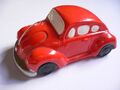 VW-Käfer Keramik-Spardose, rot