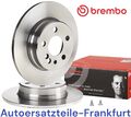 2x BREMBO Bremsscheiben HINTEN MERCEDES-BENZ S-KLASSE W140 S 350 Turbo-D 300 SE