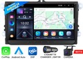 CAM+VWX7 Autoradio 9" IPS Android Auto 14 GPS Navi WiFi Apple CarPlay DSP für VW