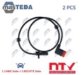 HCA-ME-040 ABS SENSOR DREHZAHLFÜHLER HINTEN NTY 2PCS FÜR MERCEDES-BENZ S-CLASS