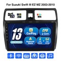 10" Carplay Android 13 4+64G Autoradio Für Suzuki Swift III 03-2010 GPS RDS Kam
