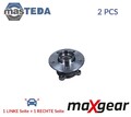 33-1170 RADLAGERSATZ RADLAGER SATZ HINTEN MAXGEAR 2PCS FÜR BMW 2,X2,X1,F45,F46