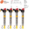 4x Injektor Einspritzdüse BMW 525d 530d X5 X6 3,0d 7805428 7805429 0445116024
