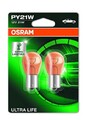 Glühlampe Blinkleuchte ULTRA LIFE ams-OSRAM 7507ULT-02B PY21W 21W 12V für FORD 4