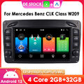 Android 12 Für Mercedes Benz CLK W209 W203 W463 W168 Autoradio GPS Navi Carplay