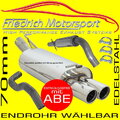 FRIEDRICH MOTORSPORT 70mm SPORTAUSPUFFANLAGE für Seat Leon 1M Allrad 1.8T 1.9TDI