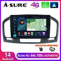 DAB 4+64G 8 Kerne Android 14 Autoradio GPS CarPlay Für Opel Insignia A 2008-2013