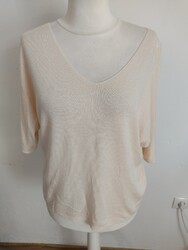 MADE IN ITALY leichter Pullover mit Fledermausärmeln bis Gr. 40/42 NEU