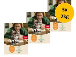 Mera Cat Nature Kitten Huhn | 3x 2kg Kittenfutter Sparpack