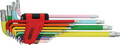 Torx-Winkelstiftschlüssel-Satz, extra lang, 14-tlg - KS Tools 151.4440