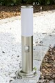 Außenlampe Wegeleuchte Edelstahl Lampe Gartenlampe Sockelleuchte Bewegungsmelder