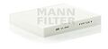 MANN-FILTER Filter, Innenraumluft CU 2545 für AUDI MERCEDES-BENZ PUCH SEAT