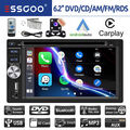 Autoradio Carplay Android Auto CD DVD AM RDS 3 USB Bluetooth TF AUX Kamera 2 DIN