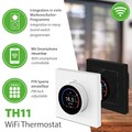 Smart WiFi Raumthermostat Fussbodenheizung Temperaturregler Thermostat Tuya App