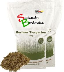 20kg Rasensamen Berliner Tiergarten Rasen Grassamen Zierrasen Rasensaat Grassaat- zertifizierte Saat - Premium Rasengräser langlebig -