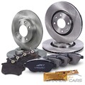 ATEC BREMSSCHEIBEN +BELÄGE VORNE+HINTEN FÜR CITROEN BERLINGO PEUGEOT 307 PARTNER