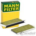 MANN-FILTER INNENRAUMFILTER AKTIVKOHLEFILTER AKTIVKOHLEFILTER MIT POLYPHENOL