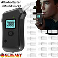 Testsieger Alkoholtester Polizeigenau Promille-Test Atem-Messgerät 20 Mundstücke