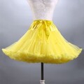 Frauen Vintage Petticoat Crinoline Unterrock Rockabilly Swing Tutu Rock DE 2024