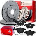Zimmermann SPORT BREMSSCHEIBEN 320mm + BELÄGE VORNE für AUDI A4 B7 8E SEAT EXEO