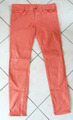 leichte Damen Hose -Sommer  Jeans Gr. 38 in Orange/Batik