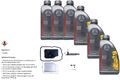 6 L ATF Getriebeöl MB 236.15 MAHLE Getriebeölfilter für Mercedes-Benz C-Klasse
