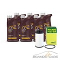 MANN HYDRAULIKFILTER + 6l DCT-FLUID GETRIEBEÖL FÜR AUDI A3 TT CUPRA SEAT LEON