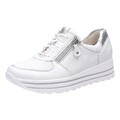 Waldläufer Sneaker Lana Weiß Glatt Leder Weite H Halbschuh 758009 200 150
