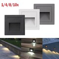 3W LED Wandeinbauleuchte Stufenleuchte Außen 3000K Treppenlicht Beleuchtung IP65
