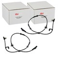 2x NTY ABS-SENSOR RADDREHZAL HINTEN passend für CITROËN C1 PEUGEOT 107 TOYOTA AY