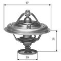 TH09180G1 GATES Thermostat, Kühlmittel für BMW,IRISBUS,IVECO,LAND ROVER,VW