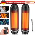 2er Handwärmer Elektrisch USB Wiederaufladbar 3 Stufen 10000mah Wärme Set DHL