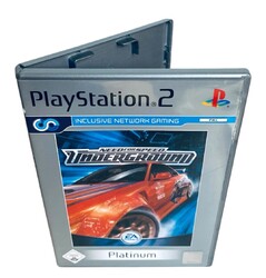 Need for Speed: Underground - Sony Playstation 2 (PS2, 2003) OVP mit Anleitung