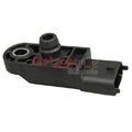 1x Sensor, Saugrohrdruck METZGER 0906375 passend für FIAT NISSAN OPEL RENAULT