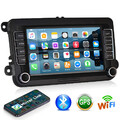 1+32G 7" Android13 Autoradio GPS WiFi 2DIN Für Touran Tiguan VW Golf 5 6 Polo 6R