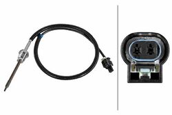 HELLA 6PT 010 376-781 Sensor, Abgastemperatur für MERCEDES-BENZ SMART