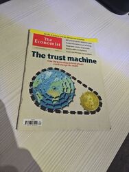 Bitcoin The Trust Machine Economist Oktober 2015 BTC Crypto selten neu Magazin Buch