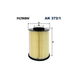 1x Luftfilter FILTRON AK 372/1 passend für FORD MAZDA VOLVO