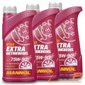 3x 1 L LITER MANNOL EXTRA GETRIEBEÖL 75W-90 API GL-5 LS SCHALTGETRIEBE-ÖL