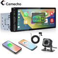 6,86" 1DIN Autoradio Wireless CarPlay Touchscreen BT5.0 USB FM DAB+ Mikr Kamera