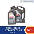  Shell Helix Ultra ECT C2 C3 0W-30 5+1 Liter = 6 Liter