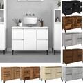 Waschbeckenunterschrank Waschtisch Unterschrank Badschrank Holzwerkstoff vidaXL