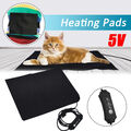 24x17cm USB Heizdecke Heizkissen Heizmatte Elektrisch Wärme Haustier Hunde Katze