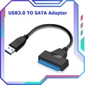USB 3.0 auf zu SATA Adapter Kabel 22 Pin Für 2,5" Festplatte PC Laptop HDD SSD