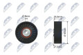 Riemenrichtungsrolle RNK-AU-038 NTY für AUDI A6 C4 Avant A6 C5 V8 A8 D2 A6 C4