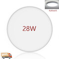 28W LED Panel Deckenlampe Deckenleuchte ultraflach Rund Wohnzimmer Flur Kaltweiß