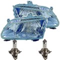 Scheinwerfer Set für Renault Megane Scenic Pahse 1 Bj. 96-99 inkl. Lampen GVN