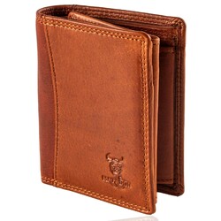 MATADOR Leder Damen Herren Geldbörse Geldtasche Brieftasche Klein TüV RFID