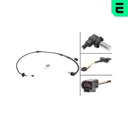 OPTIMAL ABS Sensor Raddrehzahl 06-S147 für 4BH ALLROAD AUDI C5 TDI quattro