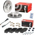 Brembo Bremsscheiben 300mm + Bremsbeläge Vorne passend für Iveco Daily 4